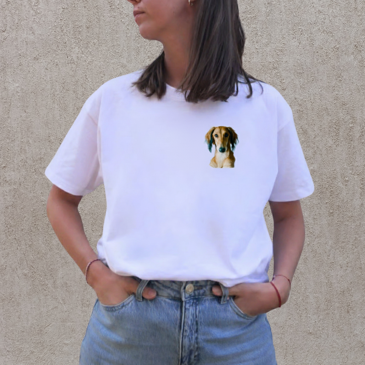 Marškinėliai su  augintinio nuotrauka