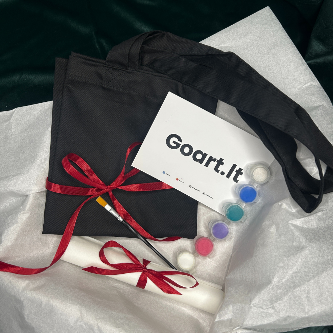 Pasidaryk pats maišelio rinkinys Juoda spalva