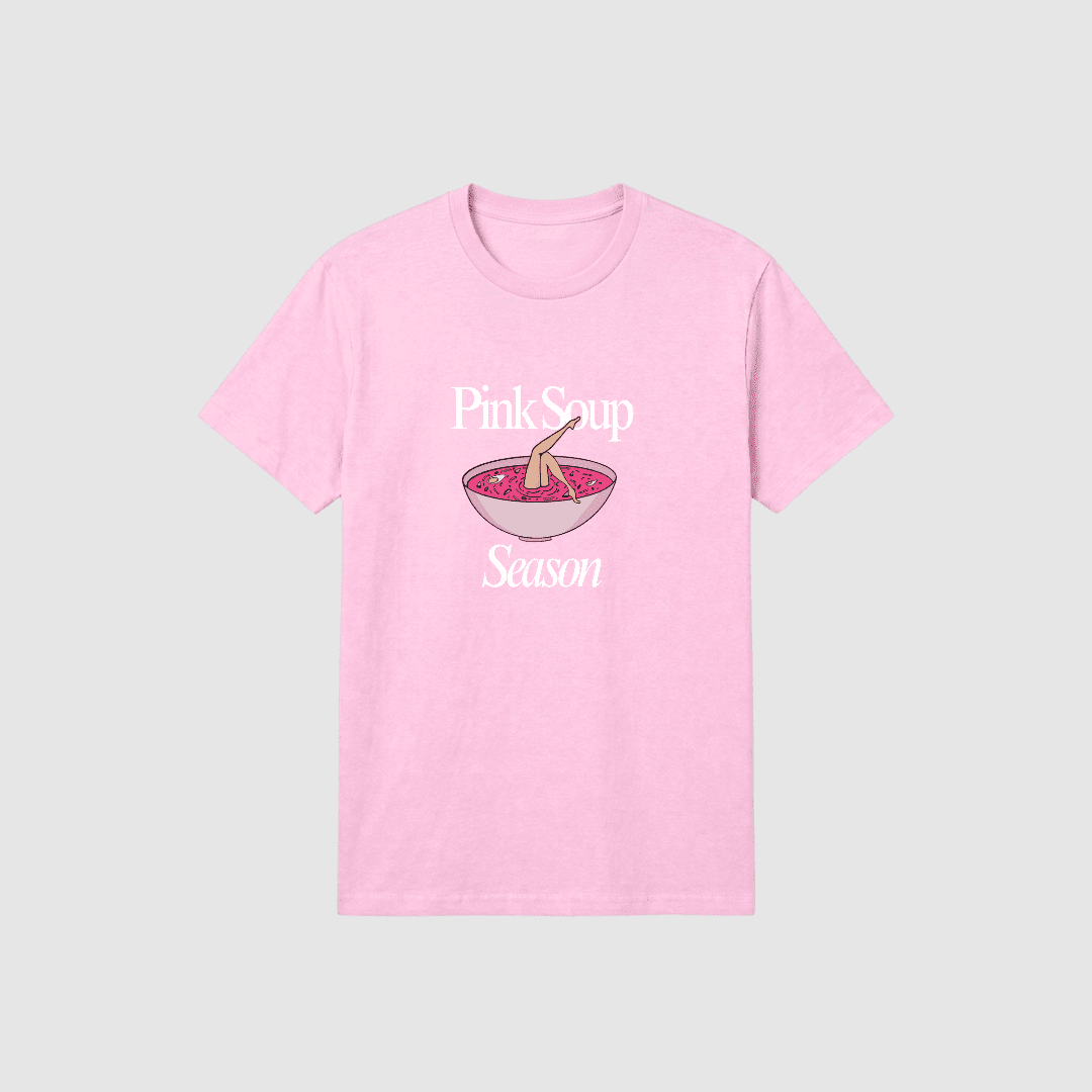 Rožiniai Marškinėliai "Šaltibarščiai”